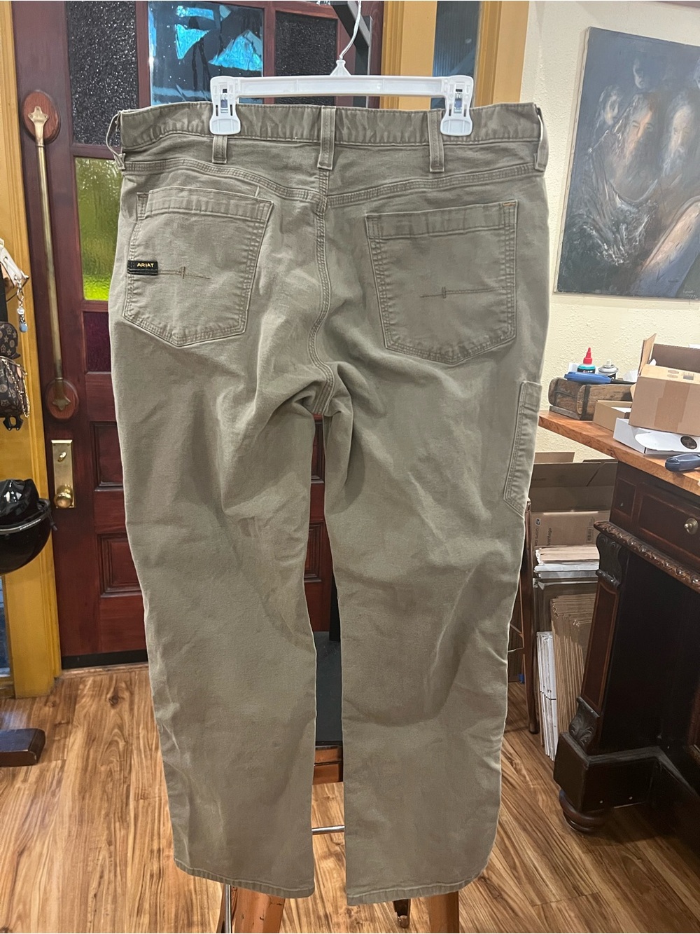 Ariat Olive/Tan Cargo Work Pants